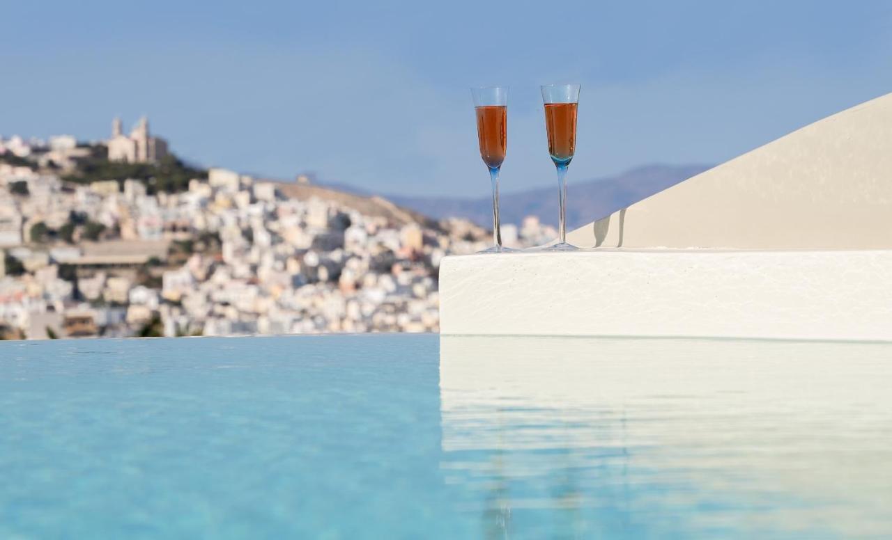 Dipolis Luxury Apartments Syros Episkopion  Dış mekan fotoğraf