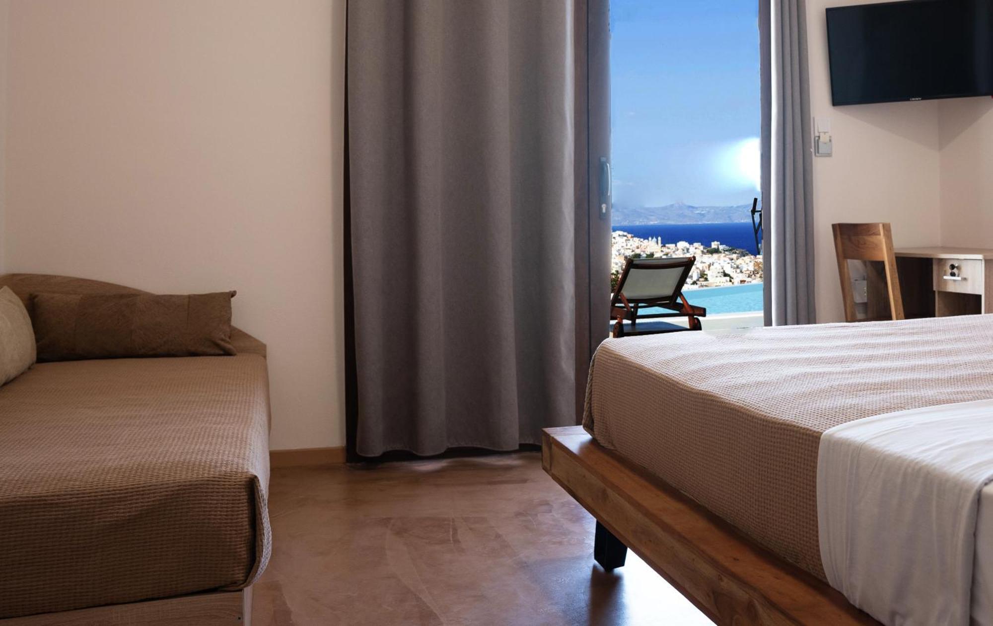 Dipolis Luxury Apartments Syros Episkopion  Dış mekan fotoğraf