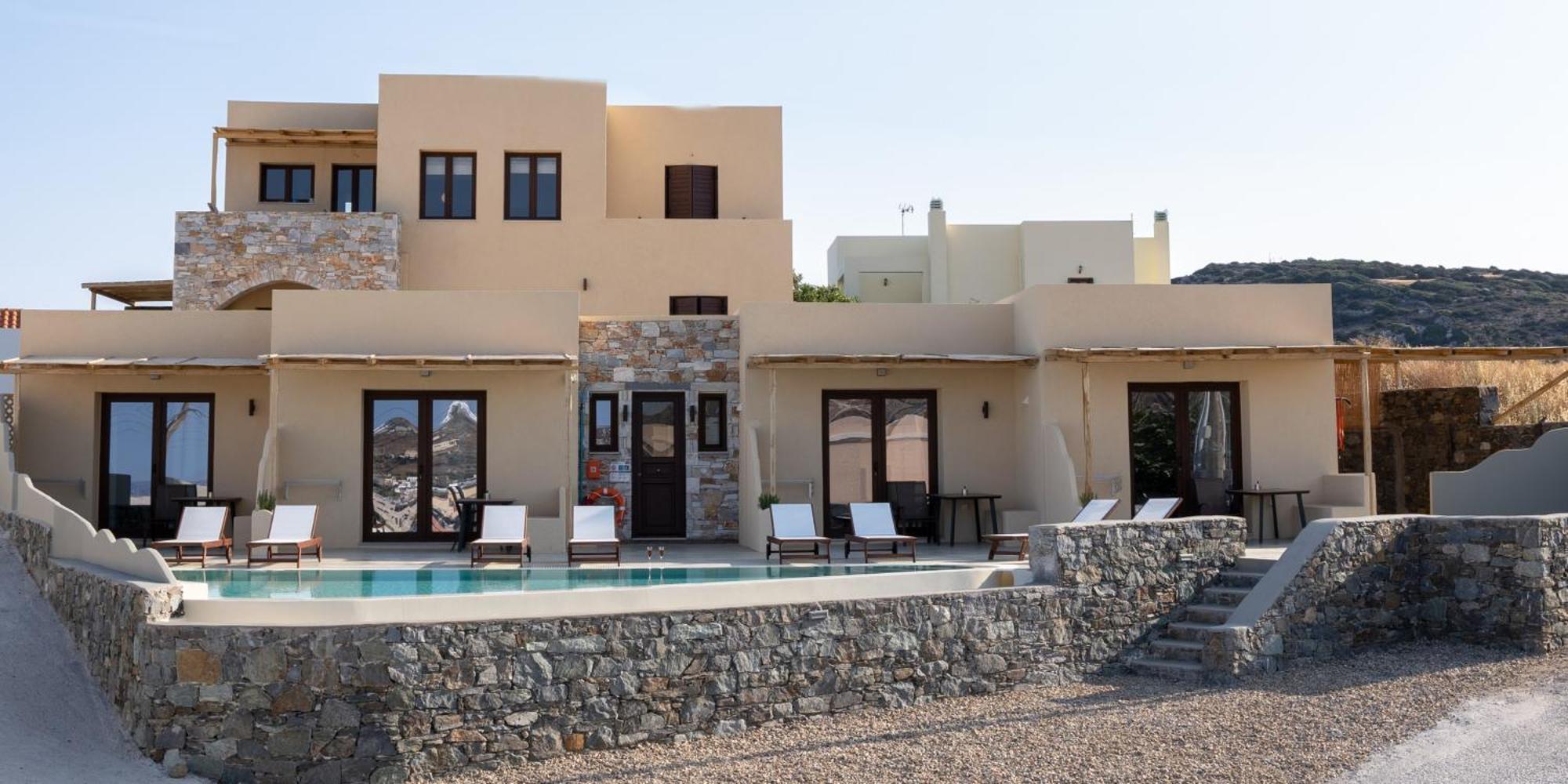 Dipolis Luxury Apartments Syros Episkopion  Dış mekan fotoğraf